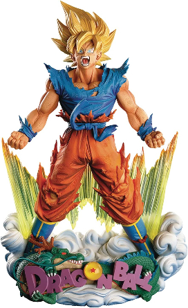 La transformación de Super Saiyan de Goku es una de las más emblemáticas de la serie. Con el cabello dorado y las poderosas llamas de ki