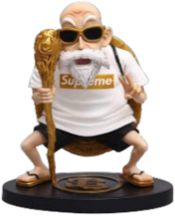 Maestro Roshi, el creadro de Kamehameha, también conocido como maestro tortuga