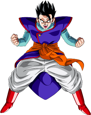 Gohan, es el primer hijo de Goku y Chi-Chi y uno de los personajes principales de la serie.
